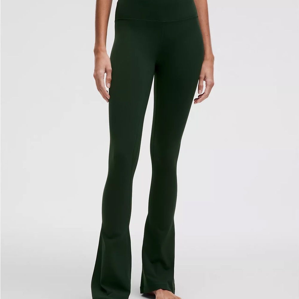 Lululemon Align Rainforest Green Mini Flare